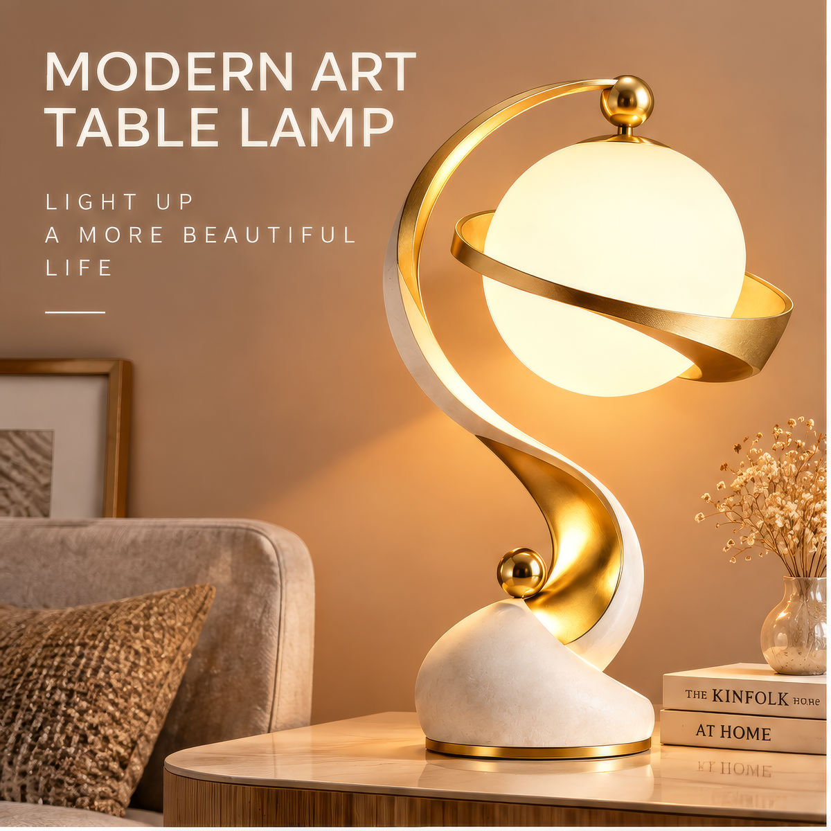 JORVYNOY® Aurelia Orbit Table Lamp