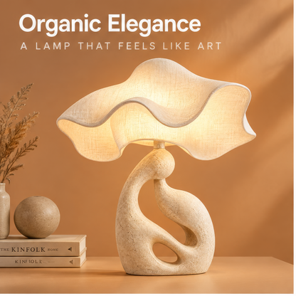 JORVYNOY® Dune Wave Sculptural Table Lamp