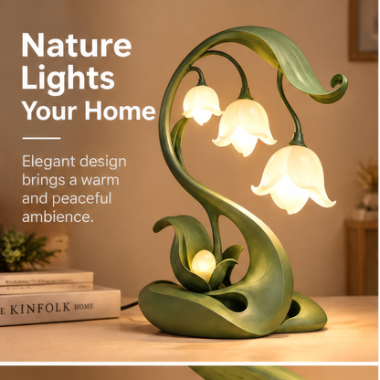 JORVYNOY® Enchanted Bellflower Table Lamp
