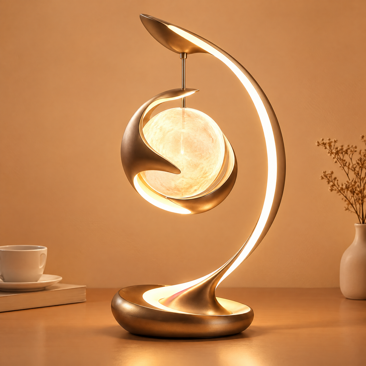 JORVYNOY® Celestial Embrace LED Table Lamp