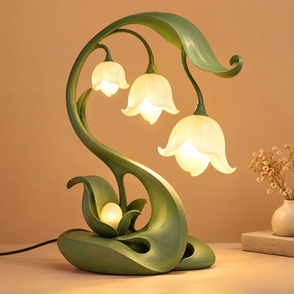 JORVYNOY® Enchanted Bellflower Table Lamp
