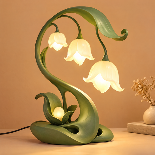 JORVYNOY® Enchanted Bellflower Table Lamp