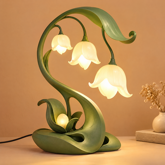 JORVYNOY® Enchanted Bellflower Table Lamp