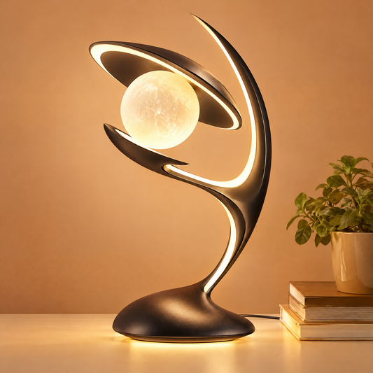JORVYNOY® Eclipse Arc Table Lamp