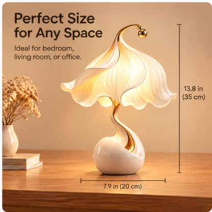 JORVYNOY® Petal Flow Sculptural Table Lamp